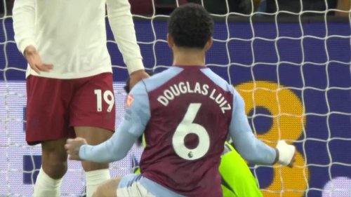 Luiz equalizing with a well-taken strike in the 71st minute